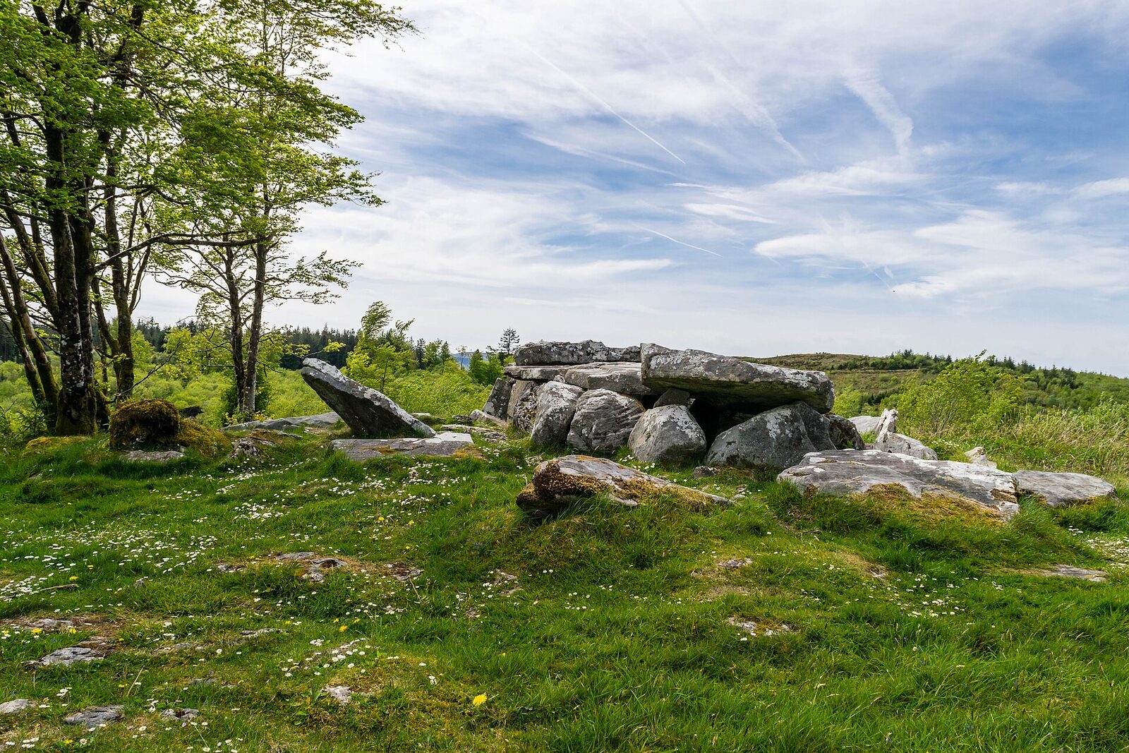Burren Portal Tomb in County Cavan