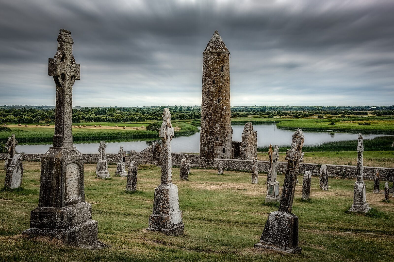 Clonmacnoise in County Offaly