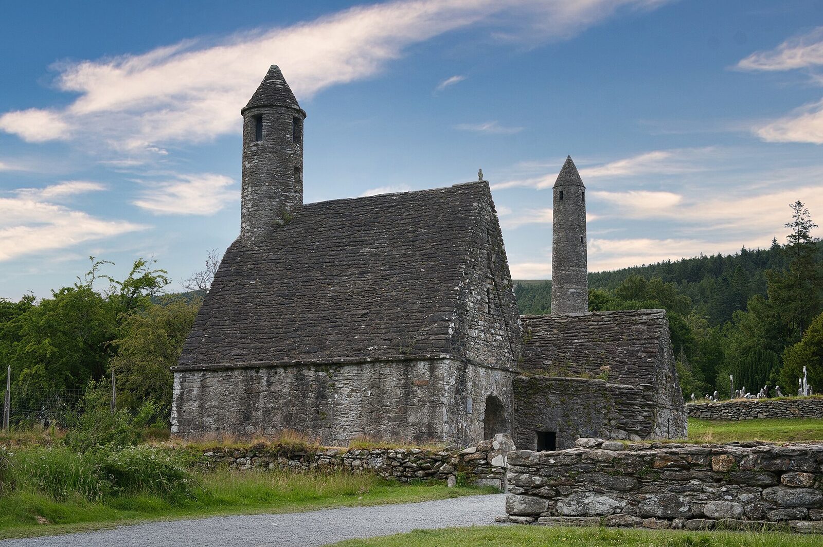 Glendalough in County Wicklow